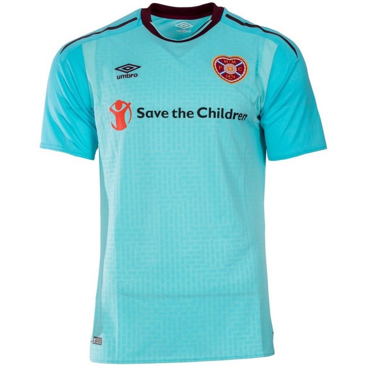 Детская форма футбольного клуба Харт оф Мидлотиан 2016/2017 (комплект: футболка + шорты + гетры)