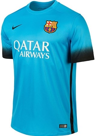 Форма игрока футбольного клуба Барселона Томас Вермален (Thomas Vermaelen) 2015/2016 (комплект: футболка + шорты + гетры)