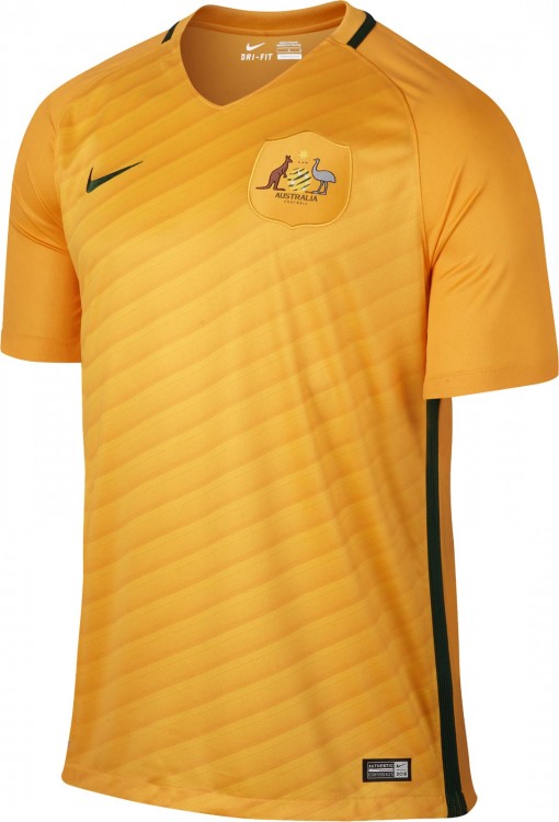 Форма сборной Австралии по футболу 2016/2017 (комплект: футболка + шорты + гетры)