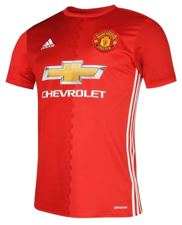 Форма футбольного клуба Манчестер Юнайтед 2016/2017 (комплект: футболка + шорты + гетры)