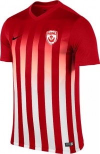 Детская форма футбольного клуба Нанси 2016/2017 (комплект: футболка + шорты + гетры)