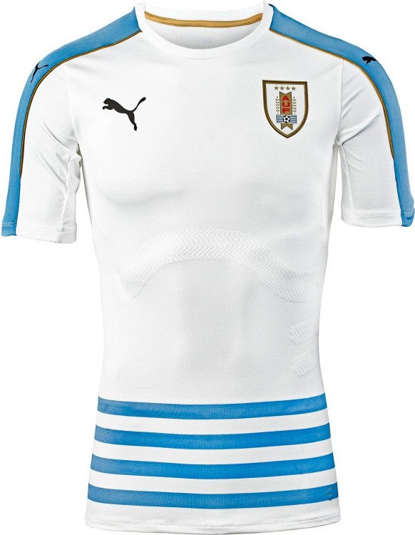Футболка сборной Уругвая по футболу 2016/2017