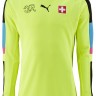 Мужская форма голкипера сборной Швейцарии 2016/2017 (комплект: футболка + шорты + гетры)