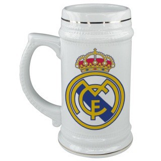 Кружка пивная, керамическая футбольного клуба Реал Мадрид