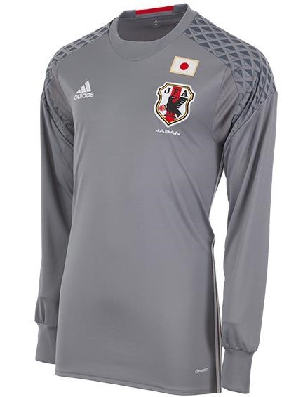 Мужская форма голкипера сборной Японии 2016/2017 (комплект: футболка + шорты + гетры)