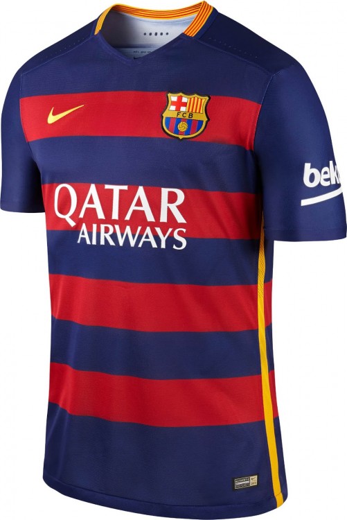 Форма футбольного клуба Барселона 2015/2016 (комплект: футболка + шорты + гетры)