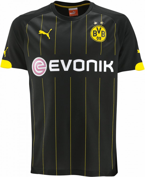 Детская форма футбольного клуба Боруссия Дортмунд 2015/2016 (комплект: футболка + шорты + гетры)