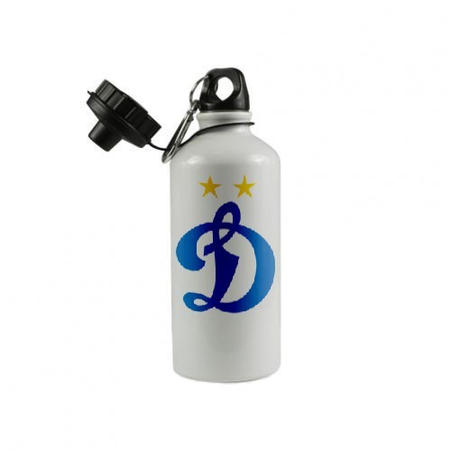Бутылка с логотипом футбольного клуба Динамо Москва