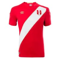 Форма сборной  Перу по футболу 2018  Гостевая (комплект: футболка + шорты + гетры) 