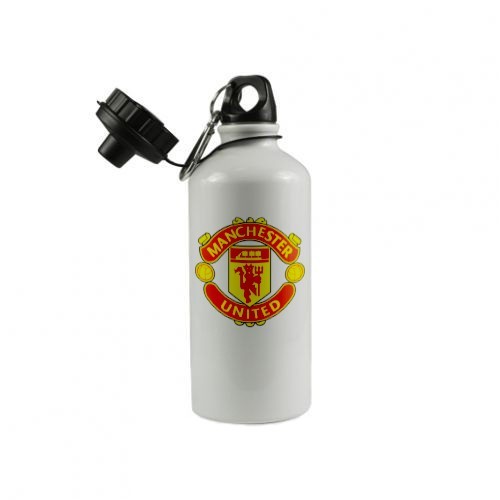 Бутылка с логотипом футбольного клуба Манчестер Юнайтед