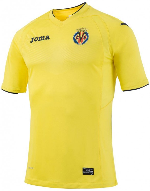 Детская форма футбольного клуба Вильярреал 2016/2017 (комплект: футболка + шорты + гетры)