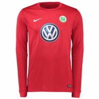 Мужская форма голкипера футбольного клуба Вольфсбург 2016/2017 (комплект: футболка + шорты + гетры)