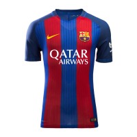Форма игрока футбольного клуба Барселона Адриано (Adriano Correia Claro) 2016/2017 (комплект: футболка + шорты + гетры)