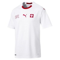 Форма сборной   Швейцарии по футболу ЧМ-2018  Гостевая (комплект: футболка + шорты + гетры)  