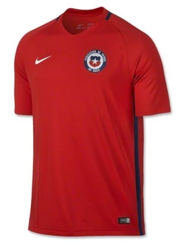 Форма сборной Чили по футболу 2016/2017 (комплект: футболка + шорты + гетры)