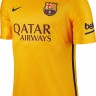 Форма игрока футбольного клуба Барселона Жереми Матьё (Jeremy Mathieu) 2015/2016 (комплект: футболка + шорты + гетры)
