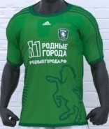 Форма футбольного клуба Томь 2016/2017 (комплект: футболка + шорты + гетры)