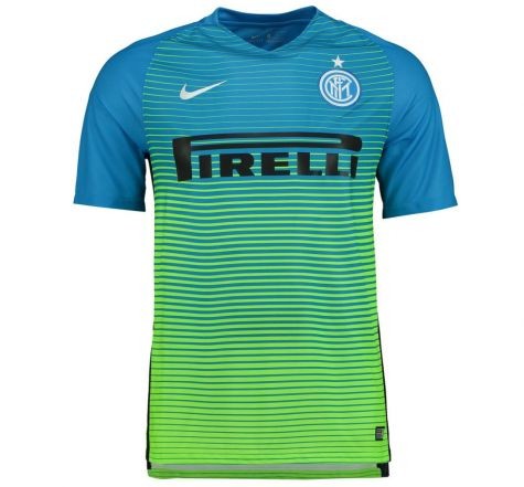 Детская форма футбольного клуба Интер Милан 2016/2017 (комплект: футболка + шорты + гетры)